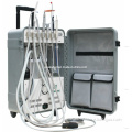 High Volume Suction Portable Dental Units with Curing Light and Scaler